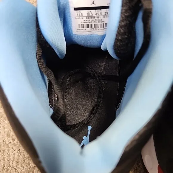 Nike Jordan Jumpman Pro UNC Blue Bulls Red Sneakers CK0009-001 Men's Size 11.5 - Picture 8 of 11